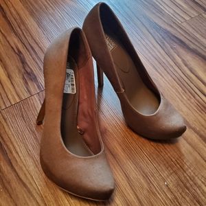 Brown Platform Heels